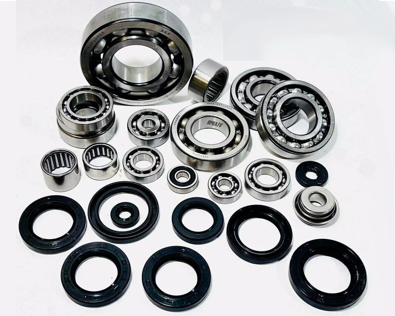 14-24 YZ450F YZ 450F Motor Engine Bearings Complete Bottom End Crank Bearing Kit