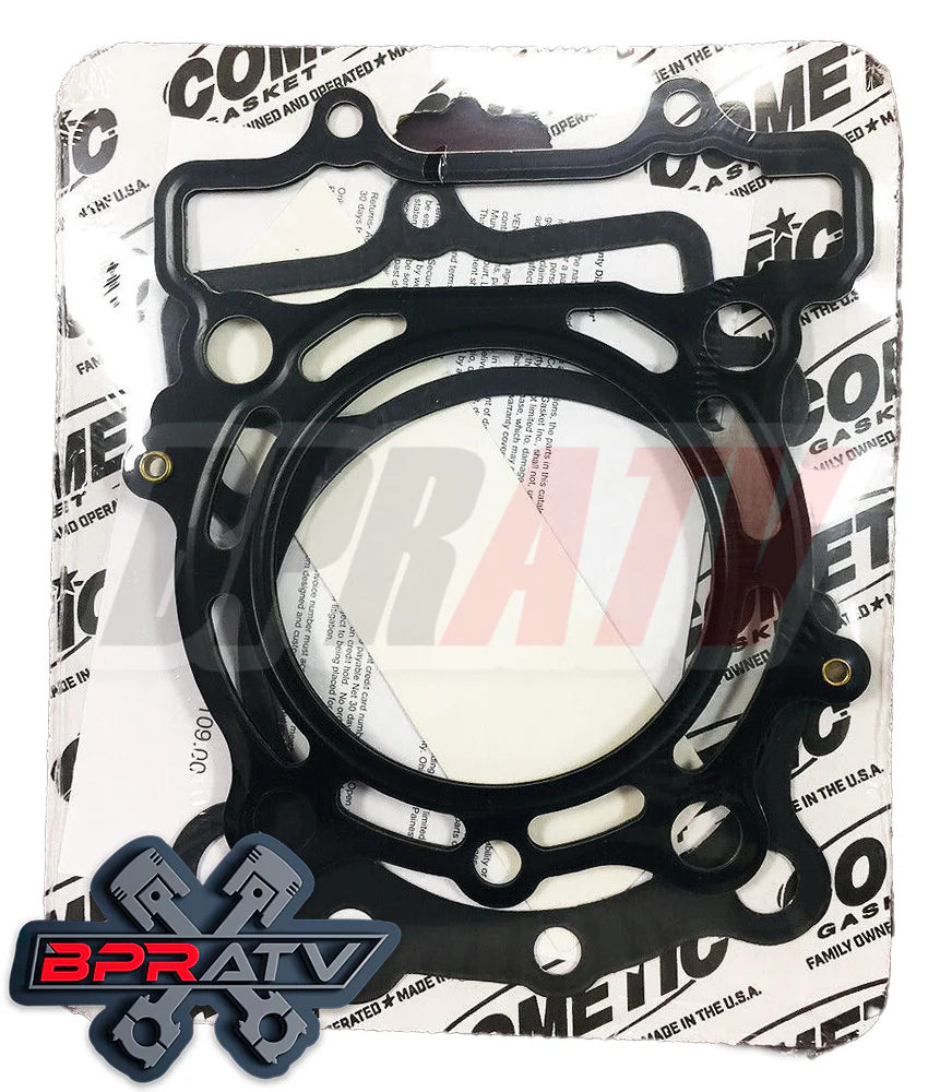 15-16 Kawasaki KX250F KX 250F 77mm OEM Bore 14.5:1 Wiseco Piston Cometic Gasket - Image 3