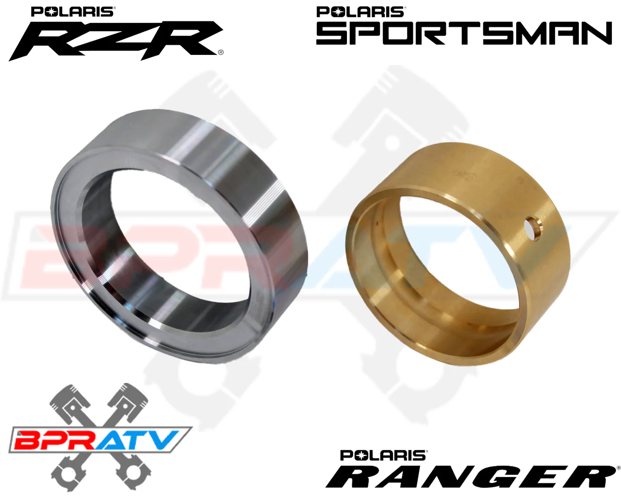 15-17 Polaris Sportsman SP 570 BPRATV Crankcase Main Bearing Bushing  Spacer Kit - Image 2