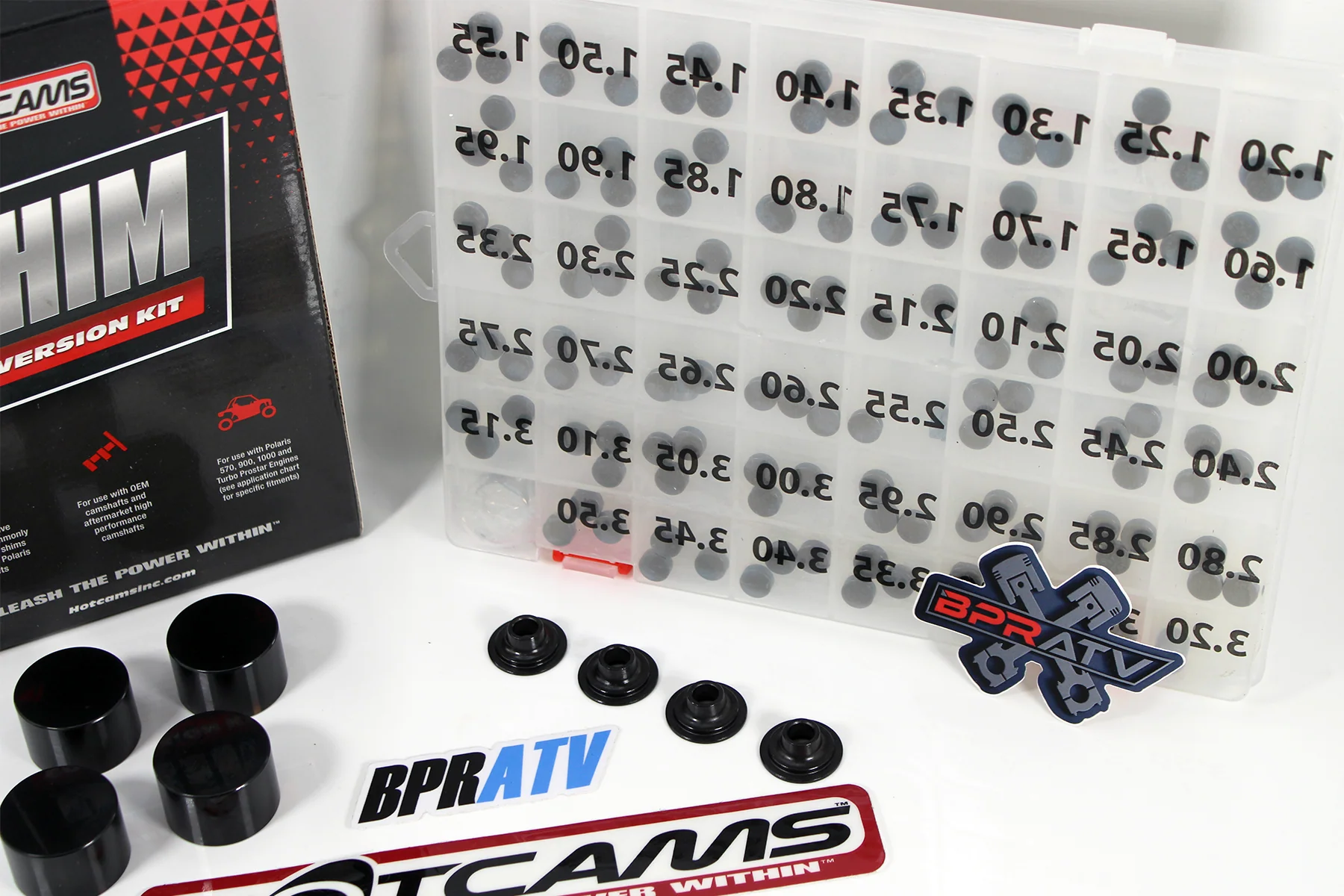 15-18 Polaris ACE 570 Hot Cams Valve Shim Conversion Kit w/ Hotcams Shim Kit DLC - Image 10