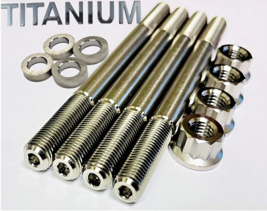 15-24 Polaris Sportsman 570 Cylinder Head Bolts Titanium Head Studs Kit 7520144 - Image 12