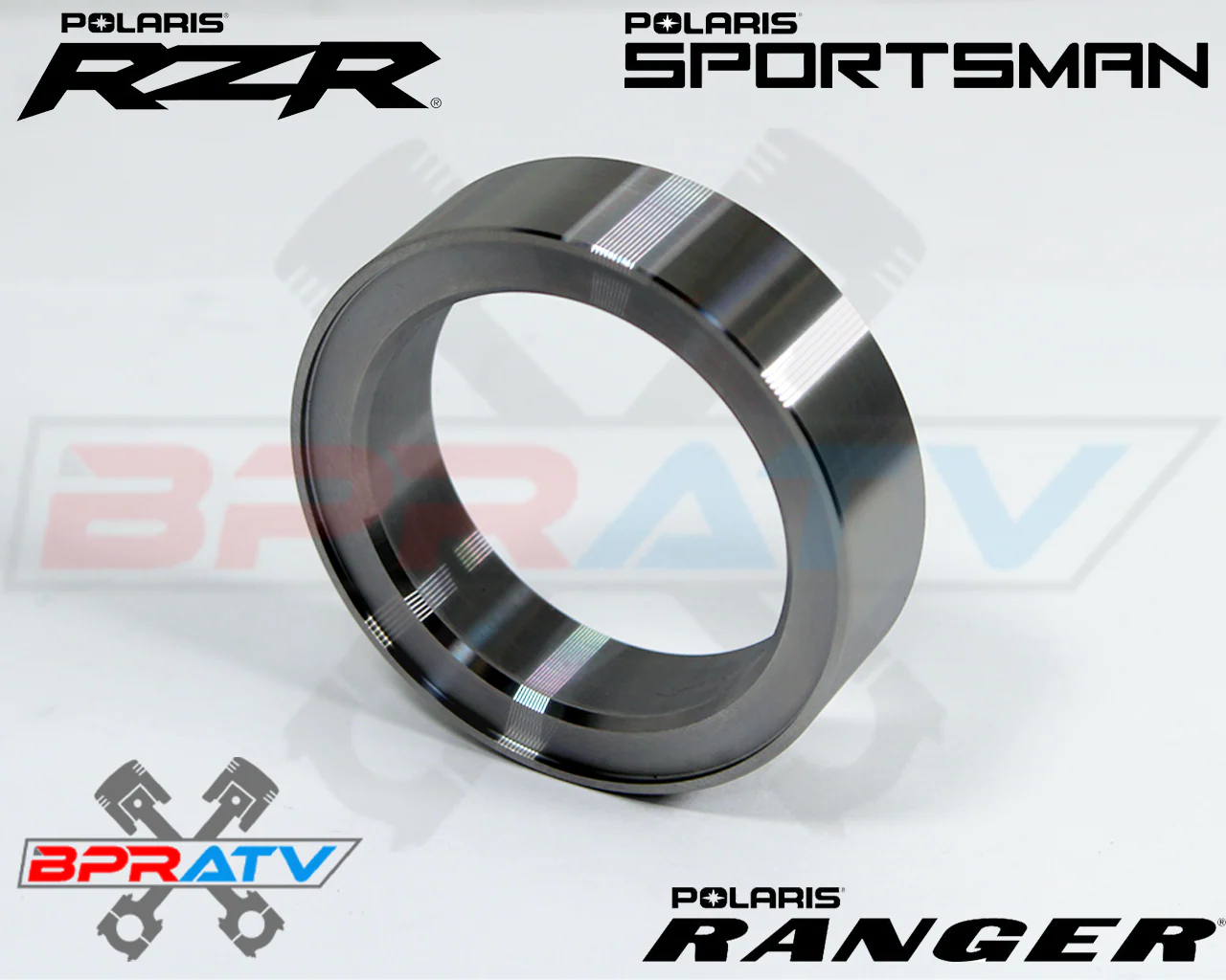 16 17 Polaris Sportsman 450 HO BPRATV Crankcase Main Bearing Bushing  Spacer Kit - Image 9