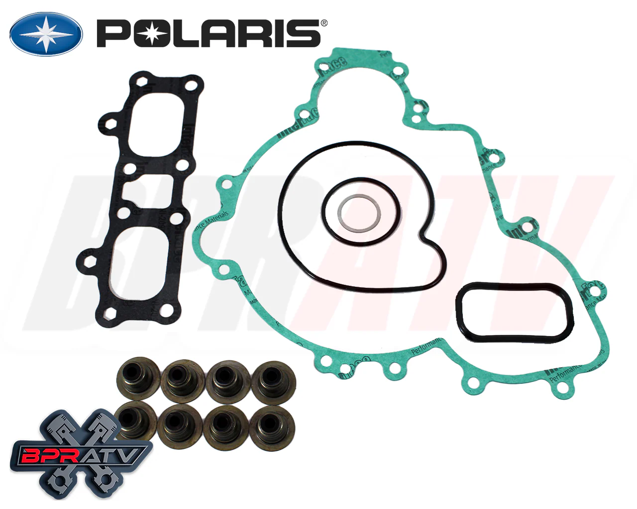 16-18 Polaris ACE 900 ACE900 93mm Complete Stock Bore MLS Gasket Kit Valve Seals - Image 6