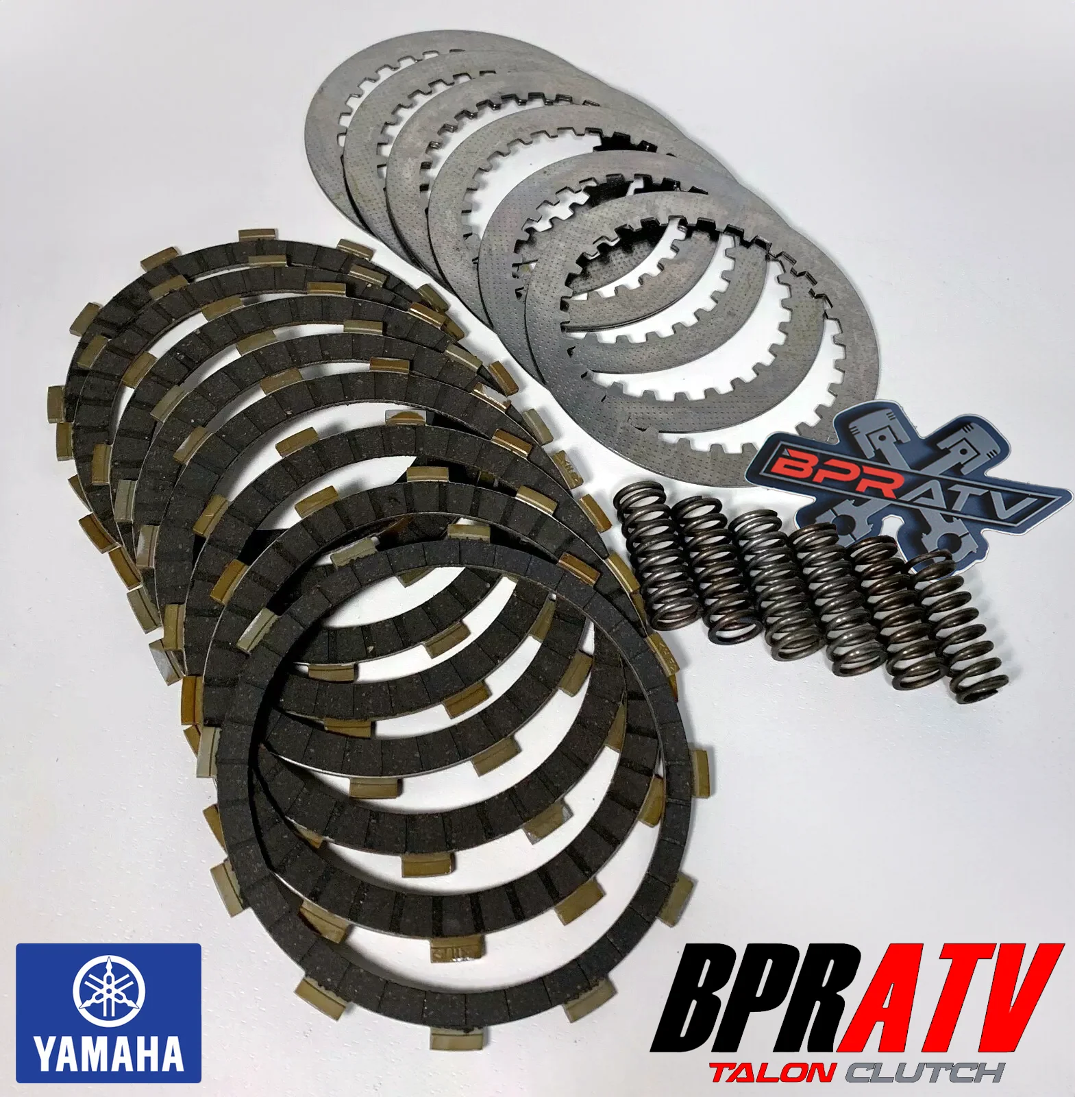 16-18 Yamaha YZ450FX YZ 450FX Wiseco Heavy Duty CNC Clutch Basket Fibers Springs - Image 3