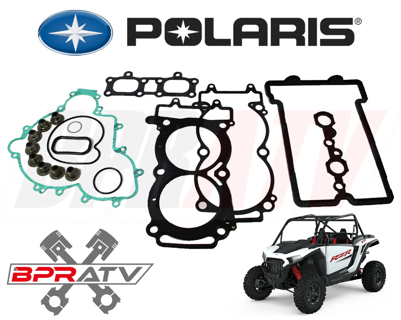 16-20 Polaris RZR XP 1000 XP 4 OEM Bore Complete Gasket Kit COMETIC Head Gasket - Image 3