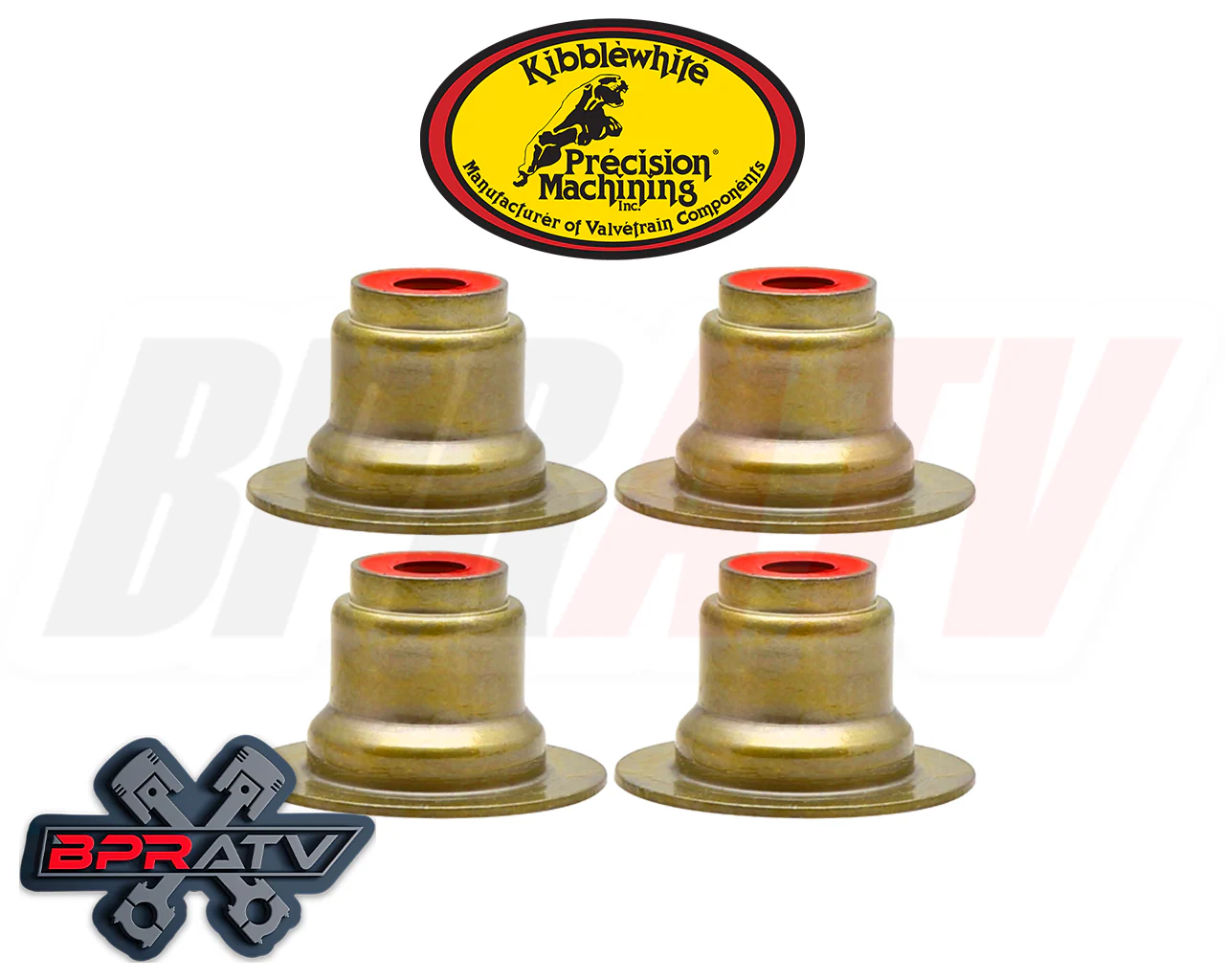 16-24 Polaris General 1000 Kibblewhite Intake Exhaust Valve Guides & RED Seals - Image 7