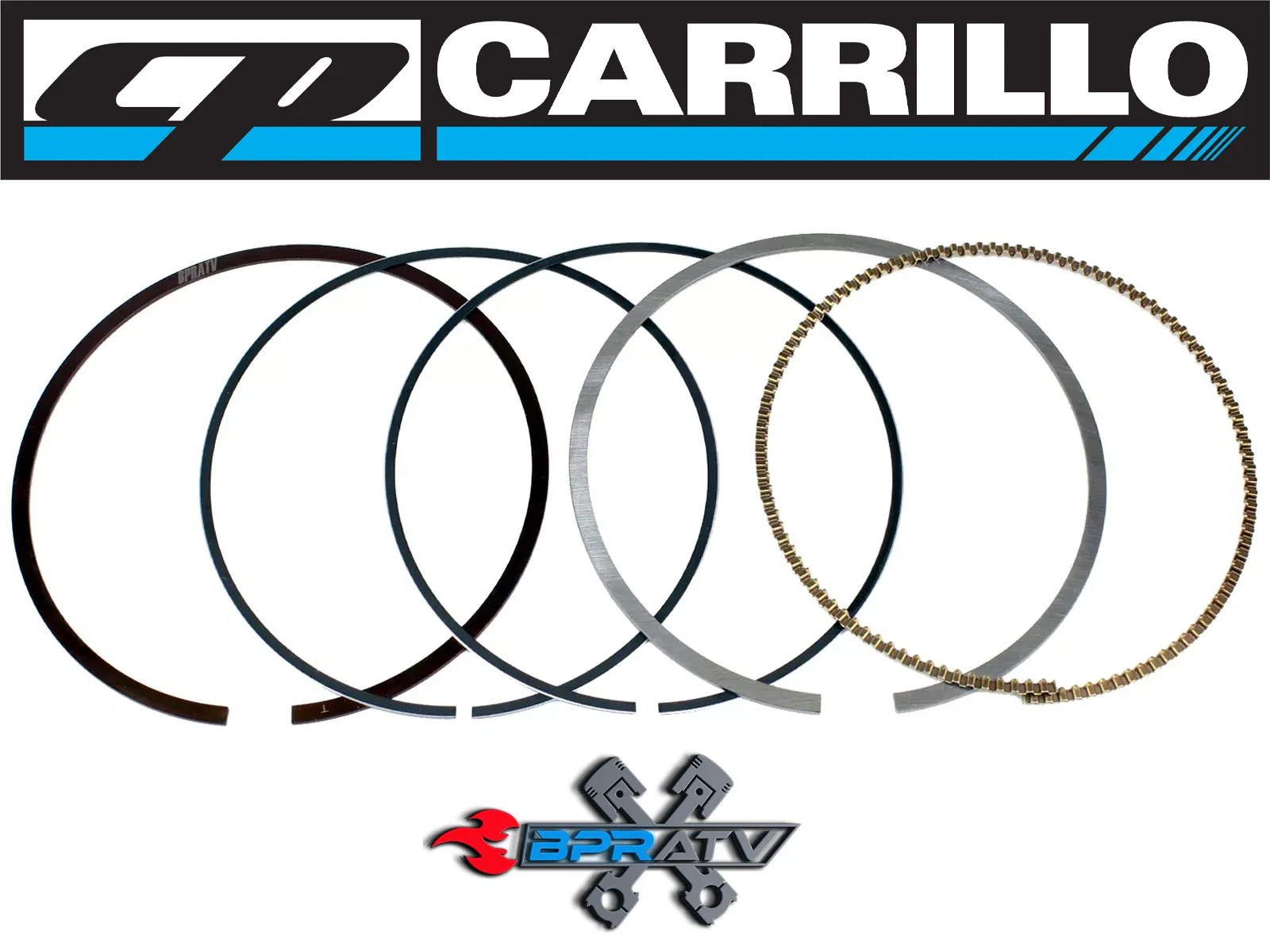 16-24 Polaris RZR XP Turbo S 4 93mm 10:1 Stock Bore Cylinder CP Carrillo Pistons - Image 18