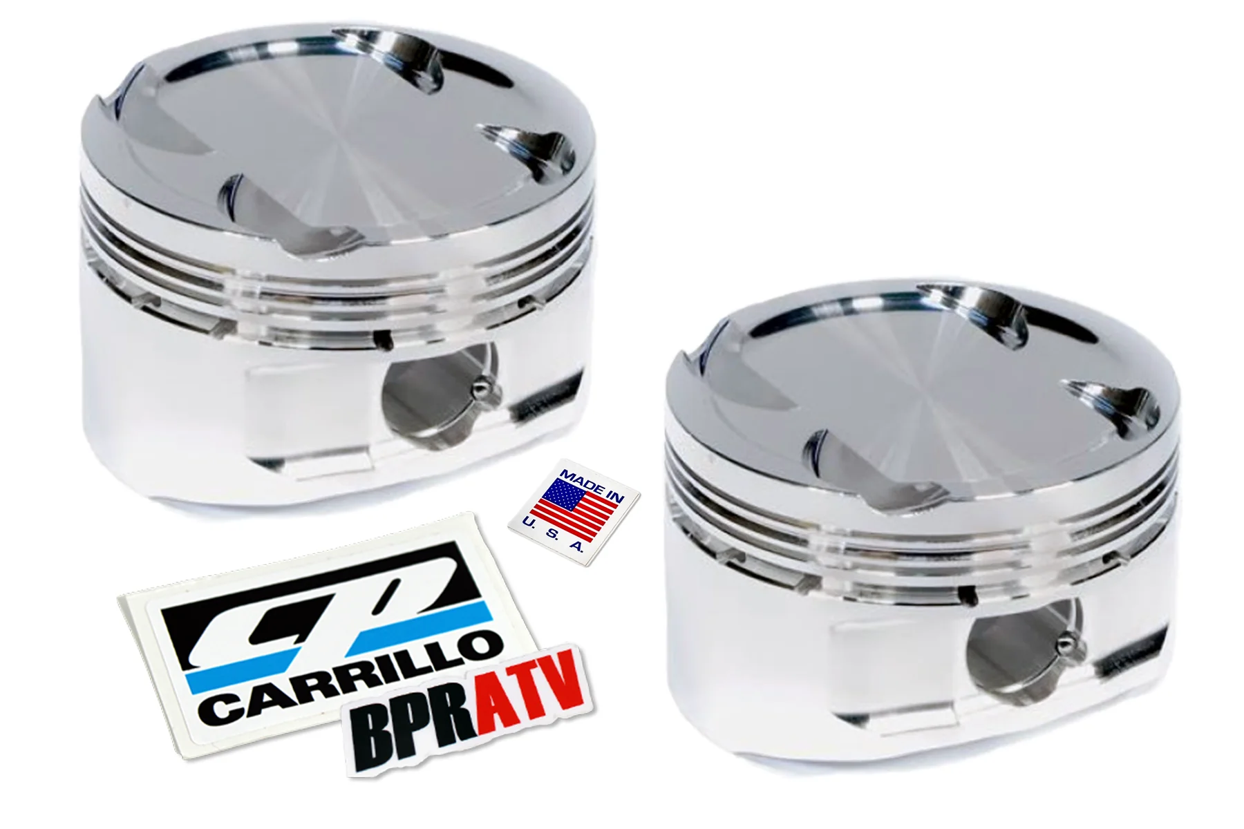 16-24 Polaris RZR XP Turbo S 93mm 9.5:1 Stock Bore Cylinder CP Carrillo Pistons - Image 3
