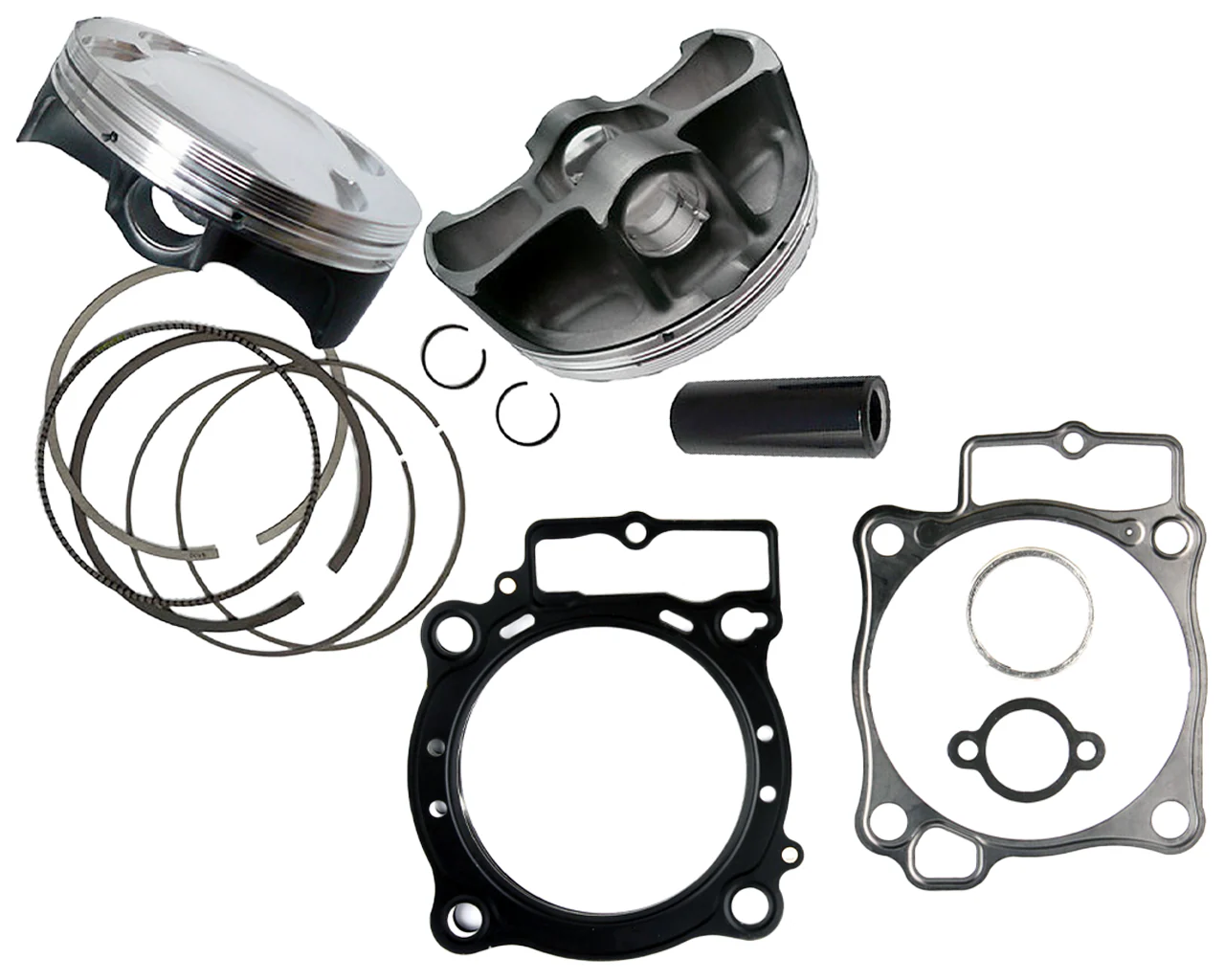 17-24 CRF450R CRF 450R 96mm CP Carrillo DLC CT3 Coat Race Piston Cometic Gaskets - Image 2