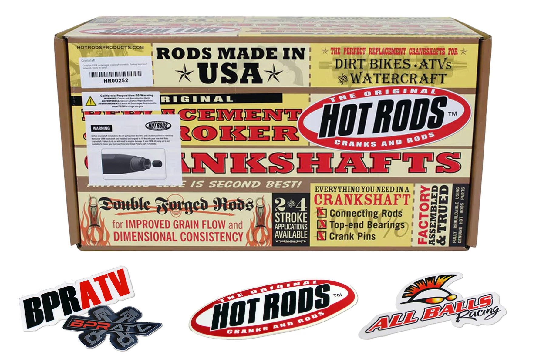 17+ Polaris ACE Ranger RZR Sportsman 570 Hot Rods Crankshaft & Main Bearings Kit - Image 20