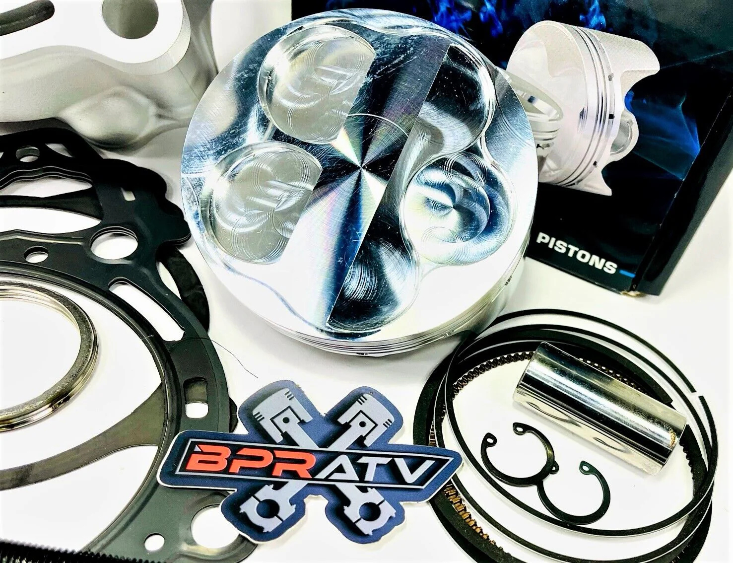 18-19 YZ450F Cylinder Top End Rebuild Parts Kit 97mm Stock Bore Redo Upgrade - Image 4