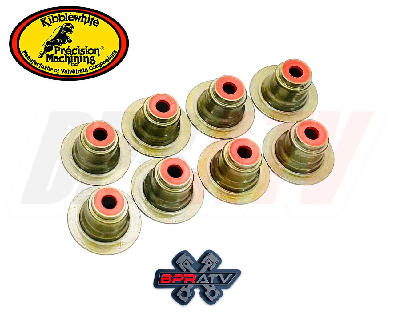 18-22 Polaris RZR RS1 RS 1 Kibblewhite Intake Exhaust Valve Guides & RED Seals - Image 6
