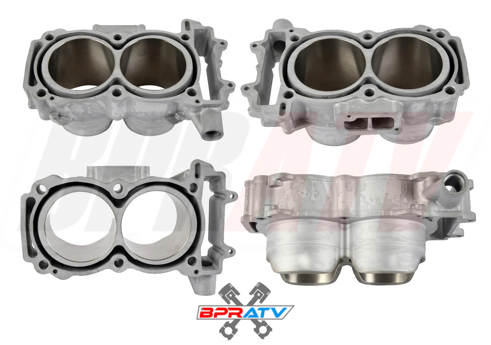 19-21 Polaris RZR XP 4 TURBO S Complete Engine Rebuild Kit Crank Cylinder Piston - Image 5