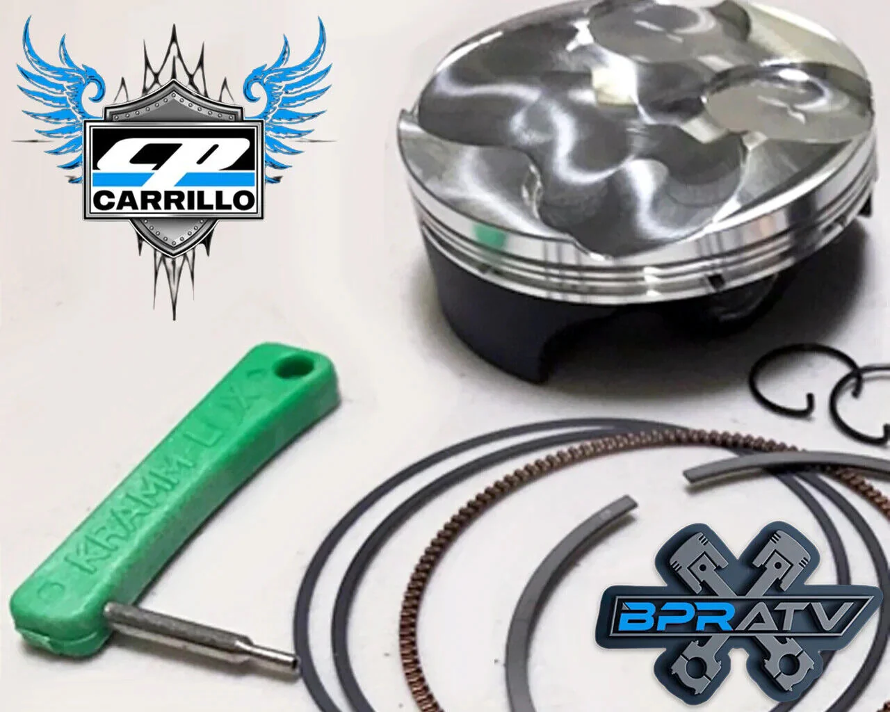 19-23 Kawasaki KX450F KX 450F 96mm Stock Bore 13.5:1 RACE Coat CP Piston Gaskets - Image 7