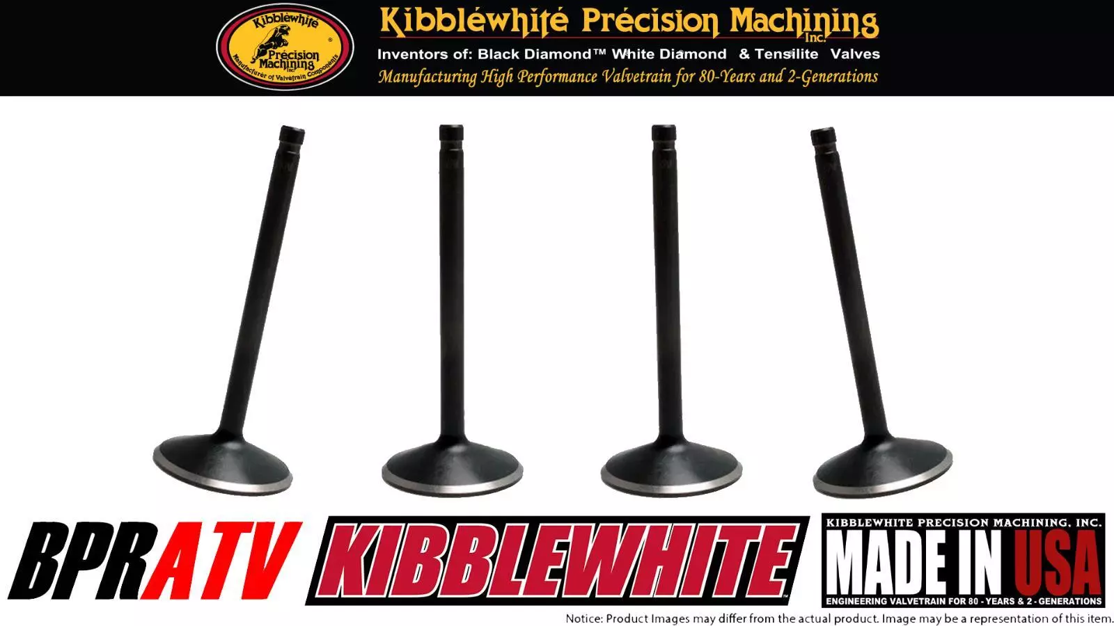 19-25 Yamaha YZ250F YZ 250F Stock Kibblewhite Intake Exhaust Valves RED Seals KP - Image 15