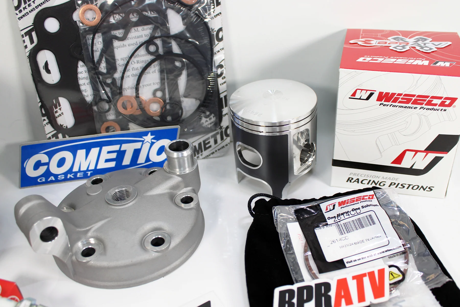 1999-2025 Yamaha YZ250 YZ 250 Cylinder Wiseco Piston Cometic Top End Rebuild Kit - Image 17