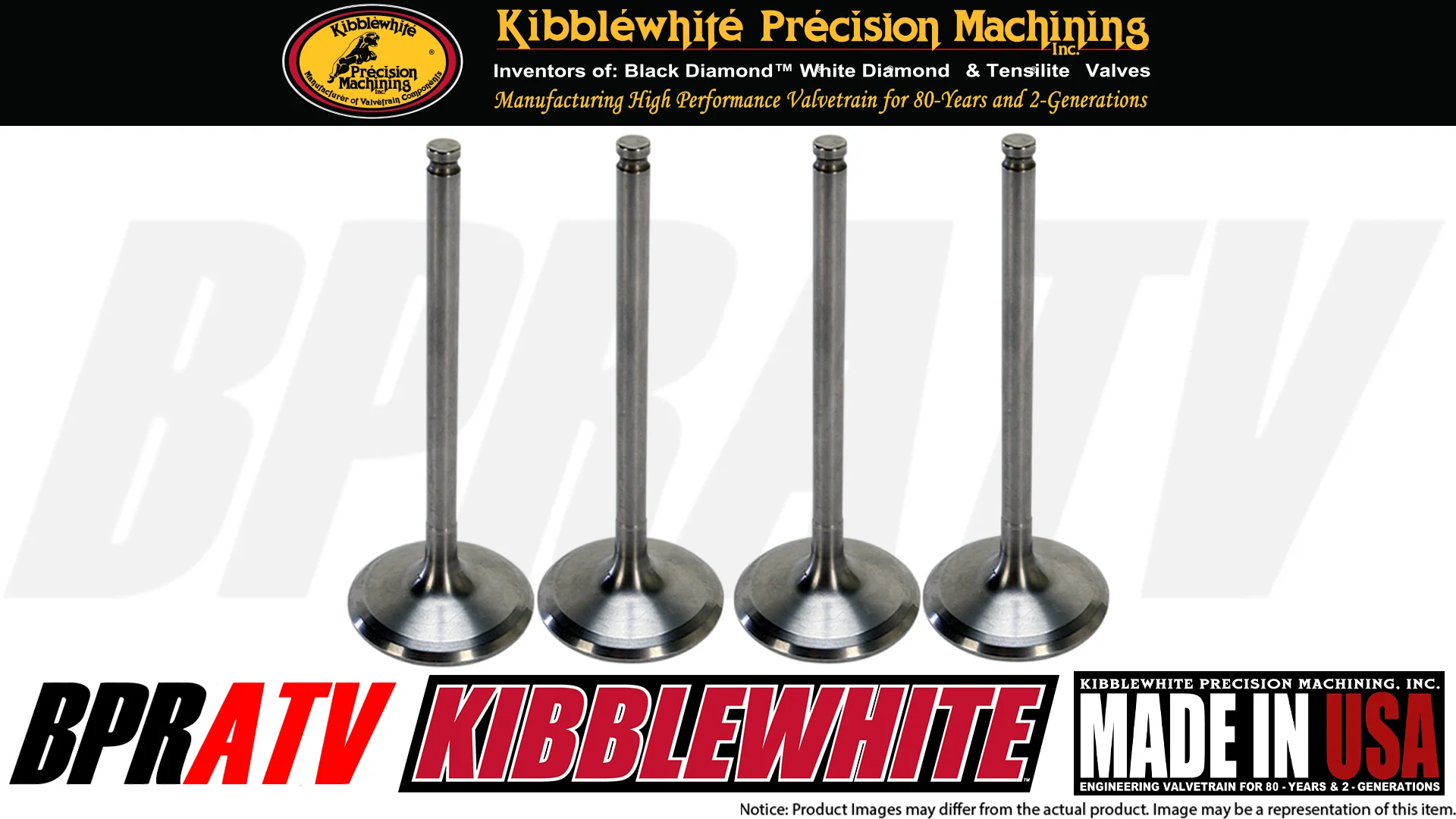 20-22 Kawasaki KX250 KX250F Kibblewhite Head Intake Exhaust Valves Seals Springs - Image 9