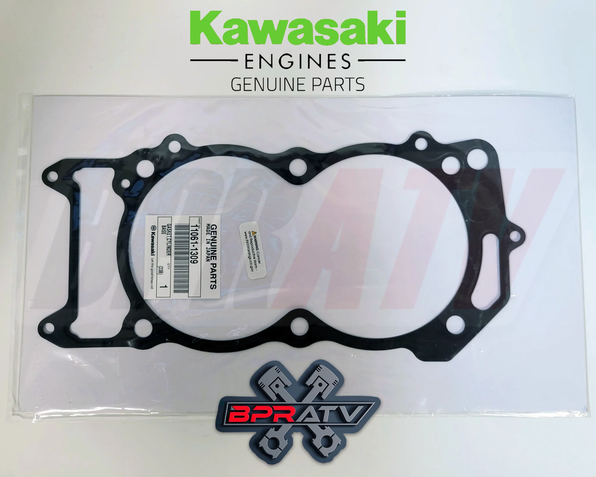20+ OEM Kawasaki KRF1000 Teryx KRX 1000 Cylinder Head Base Exhaust Gasket Seals - Image 8