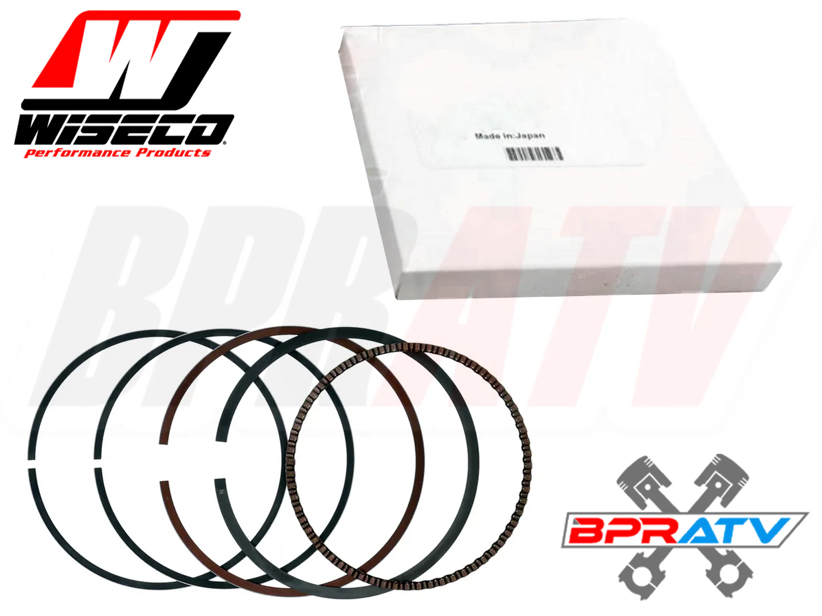 2005-11 Brute Force 750 KVF750 11.5:1 STD 85mm Wiseco Piston Kit (2) 4897M08500 - Image 14