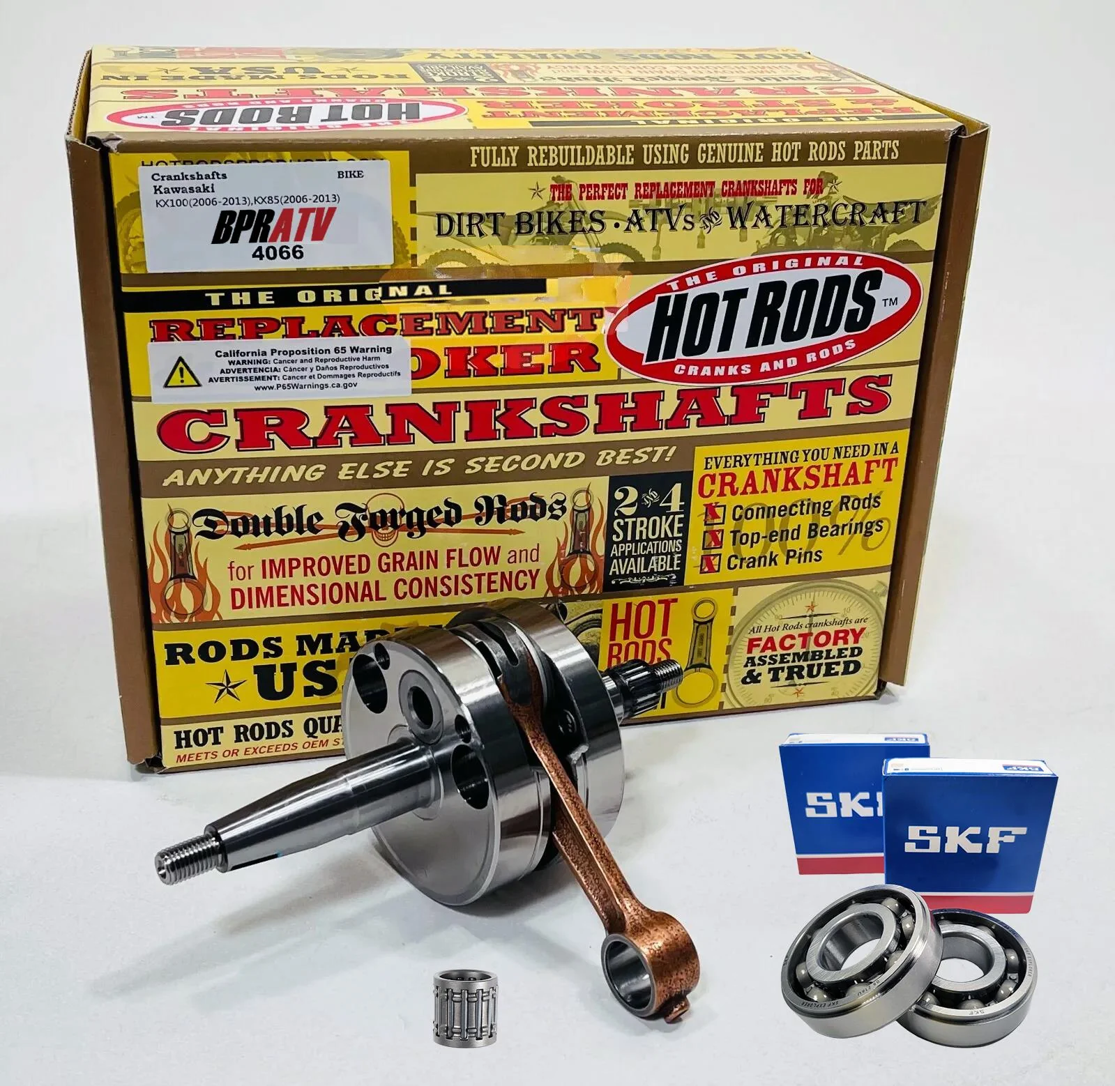 2006–2013 Kawasaki KX85 Rebuilt Motor Engine Rebuild Kit Top Bottom End Assembly - Image 5
