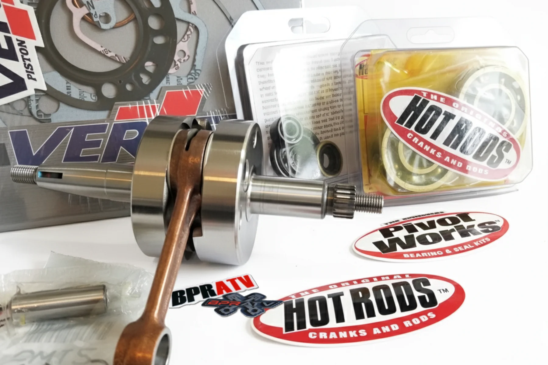 2006-2025 Kawasaki KX65 KX 65 Hot Rods Bottom End Kit Wiseco Piston Gaskets NEW! - Image 5