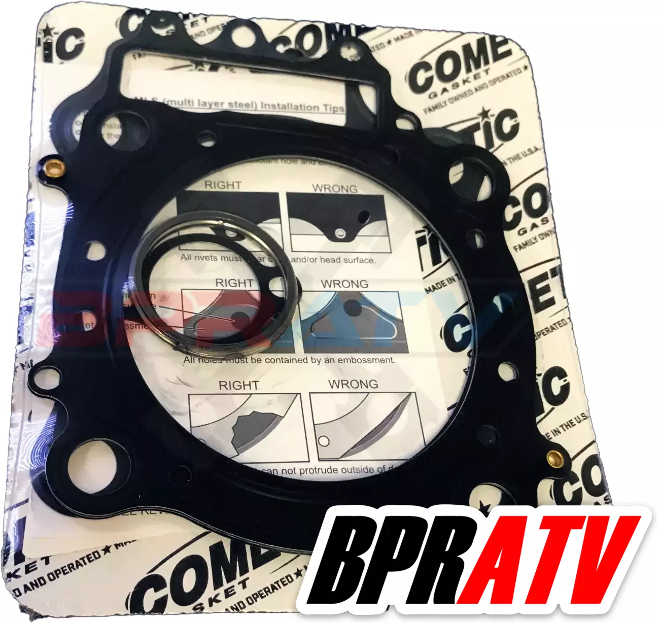 2006+ Honda TRX450R TRX 450R 96mm Standard Bore Cometic Top End Gasket Kit C3139 - Image 12