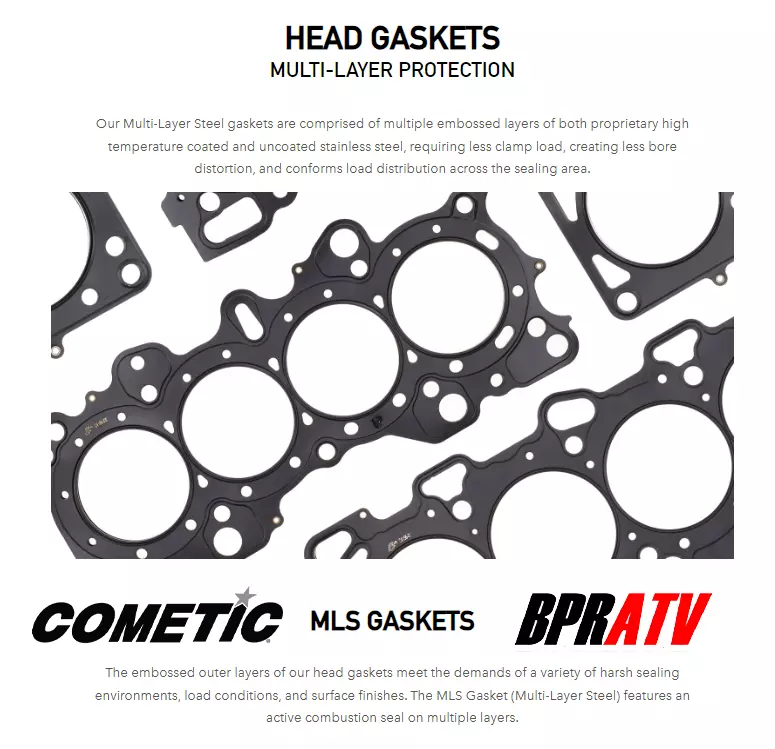 2006+ Honda TRX450R TRX 450R 96mm Standard Bore Cometic Top End Gasket Kit C3139 - Image 16