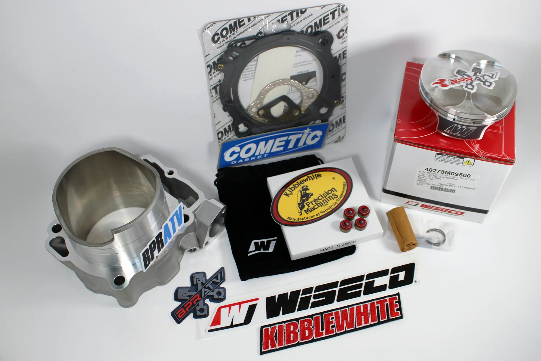 KTM 450 SXF XCF Husqvarna FC FX GasGas MC Top End Rebuild Kit 95mm Wiseco Piston - Image 13