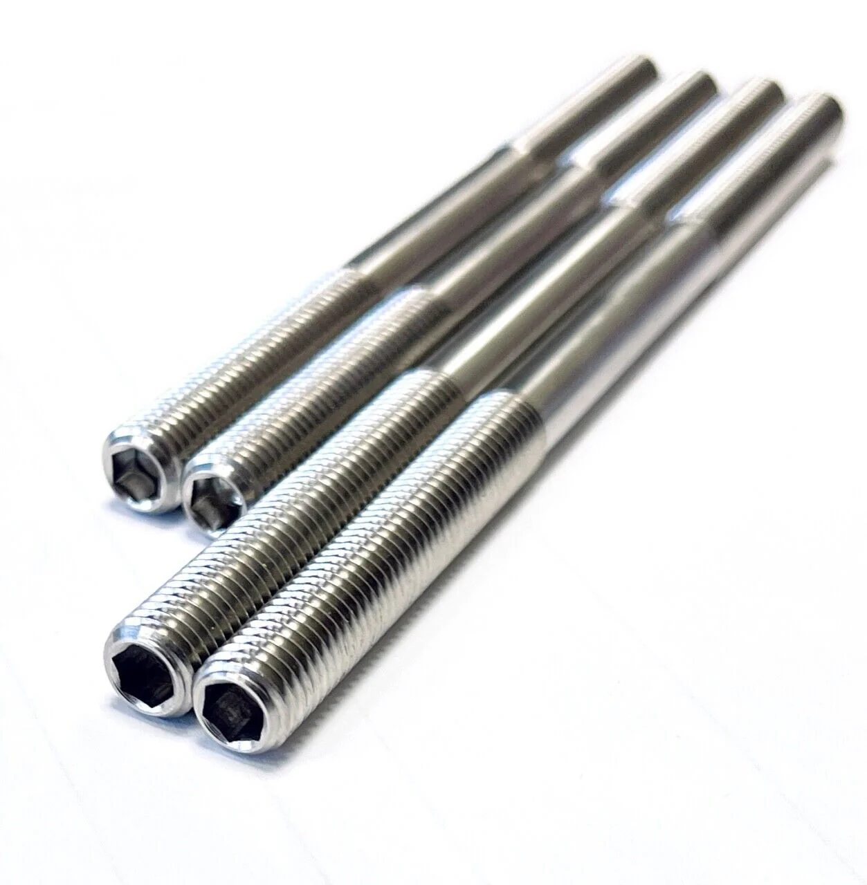 2016-2023 Yamaha WR450F YZ450FX High-Performance Titanium Cylinder Head Stud Kit - Image 16