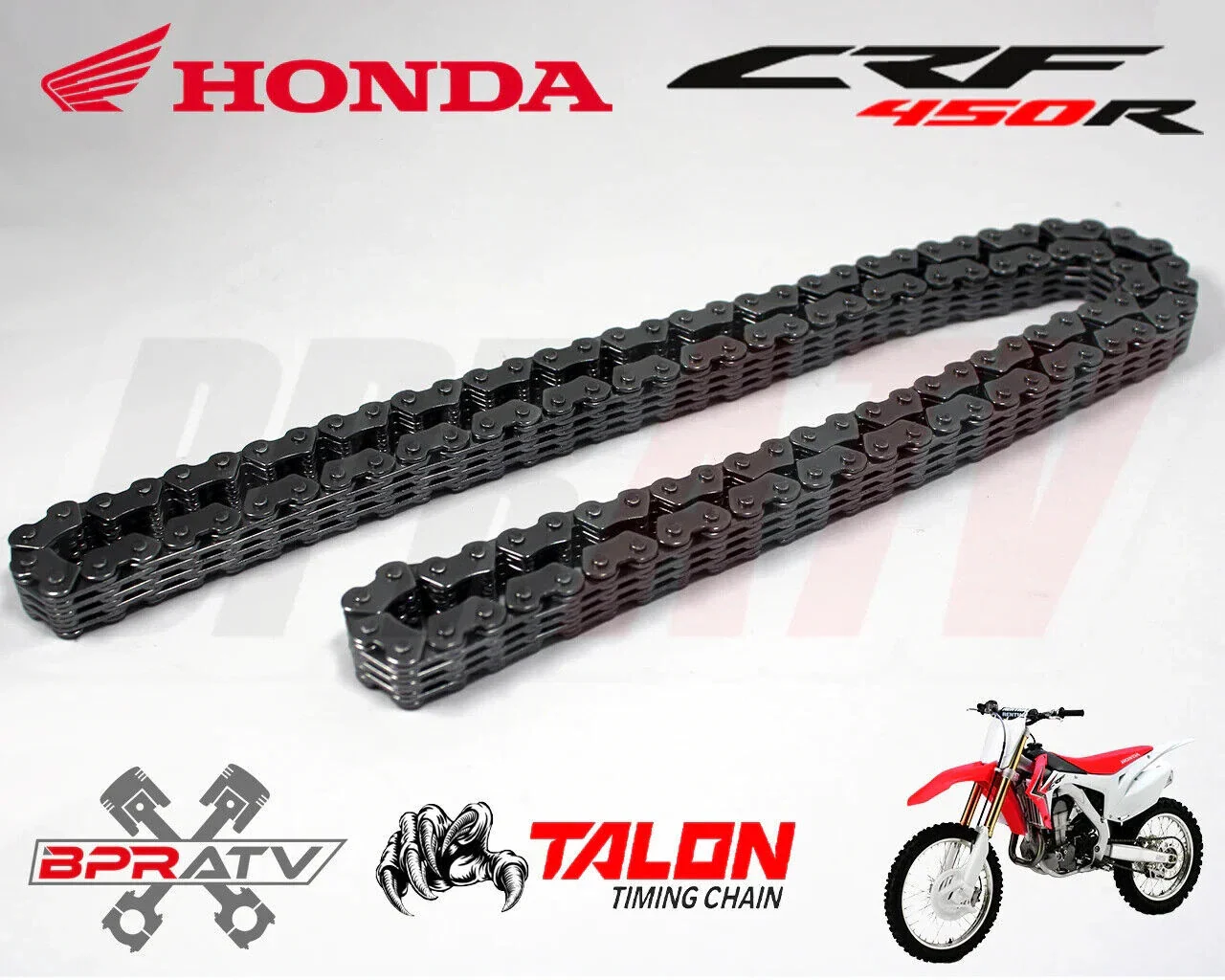 2017-2026 Honda CRF450R 450RX BPRATV Heavy Duty Cam Timing Chain OEM Replacement - Image 2