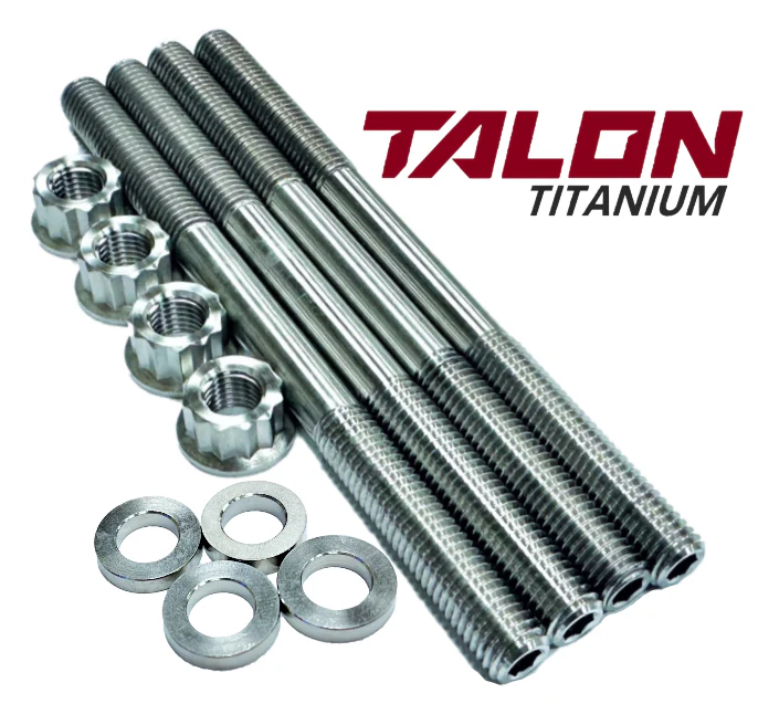 17-25 CRF450R CRF 450R Ti Cylinder Head Studs TITANIUM Stud Bolt Nut Upgrade Kit - Image 11