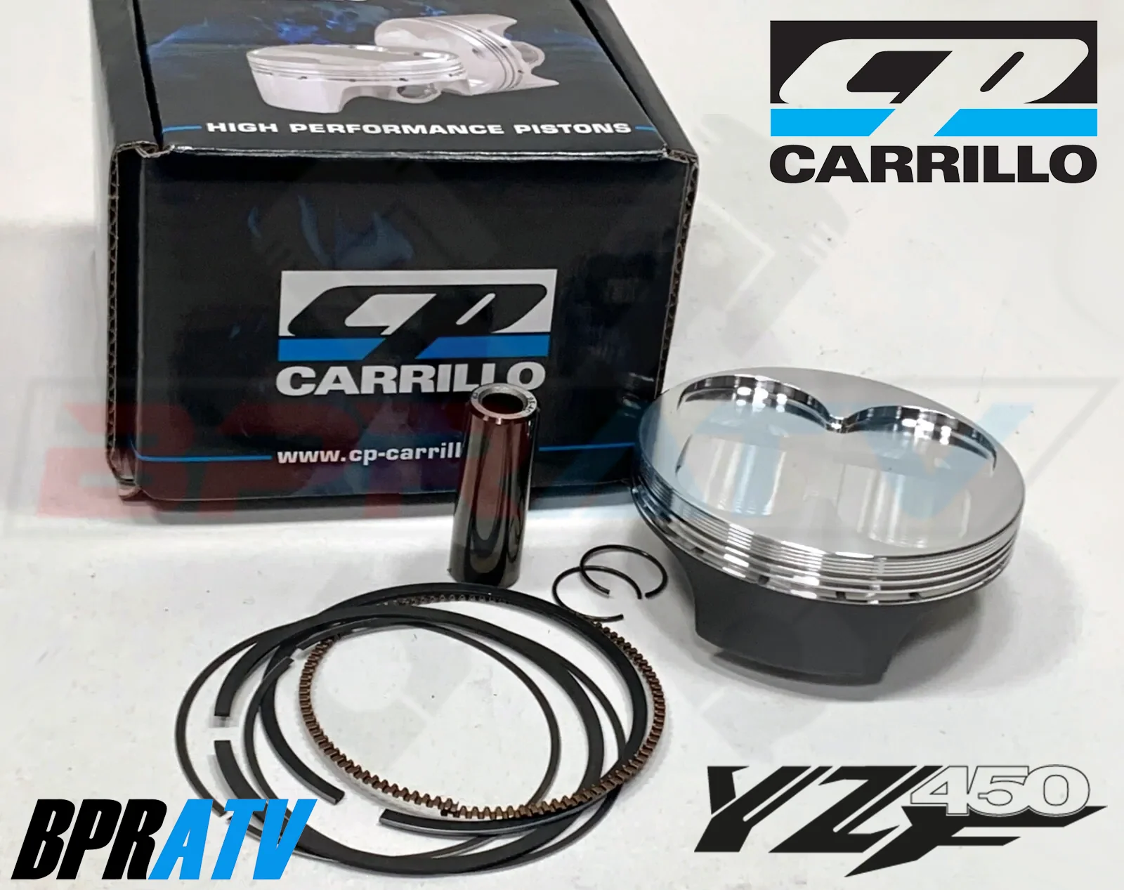21-23 Yamaha YZ450FX 450FX 97mm 14.3:1 CP Piston Full RACE CT Coated Piston Kit - Image 2