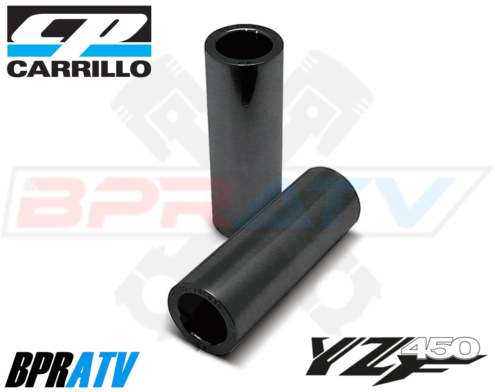24 25 Yamaha YZ450FX YZ 450FX 97mm 13.3:1 CP Carrillo Full RACE Piston Kit w/DLC - Image 13