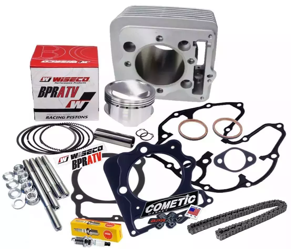 TRX 400EX 400X Top End Rebuild Hotcams Valve Springs Complete Stock Cylinder Kit - Image 15
