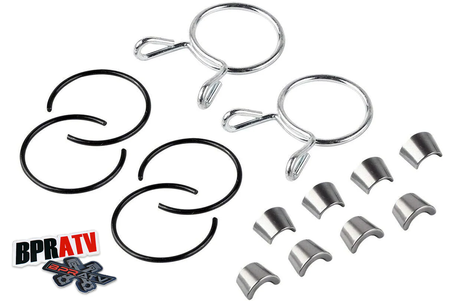 400EX 400X TRULY COMPLETE Head Rebuild Redo Valve Valve Springs Rocker Arm Shaft - Image 7