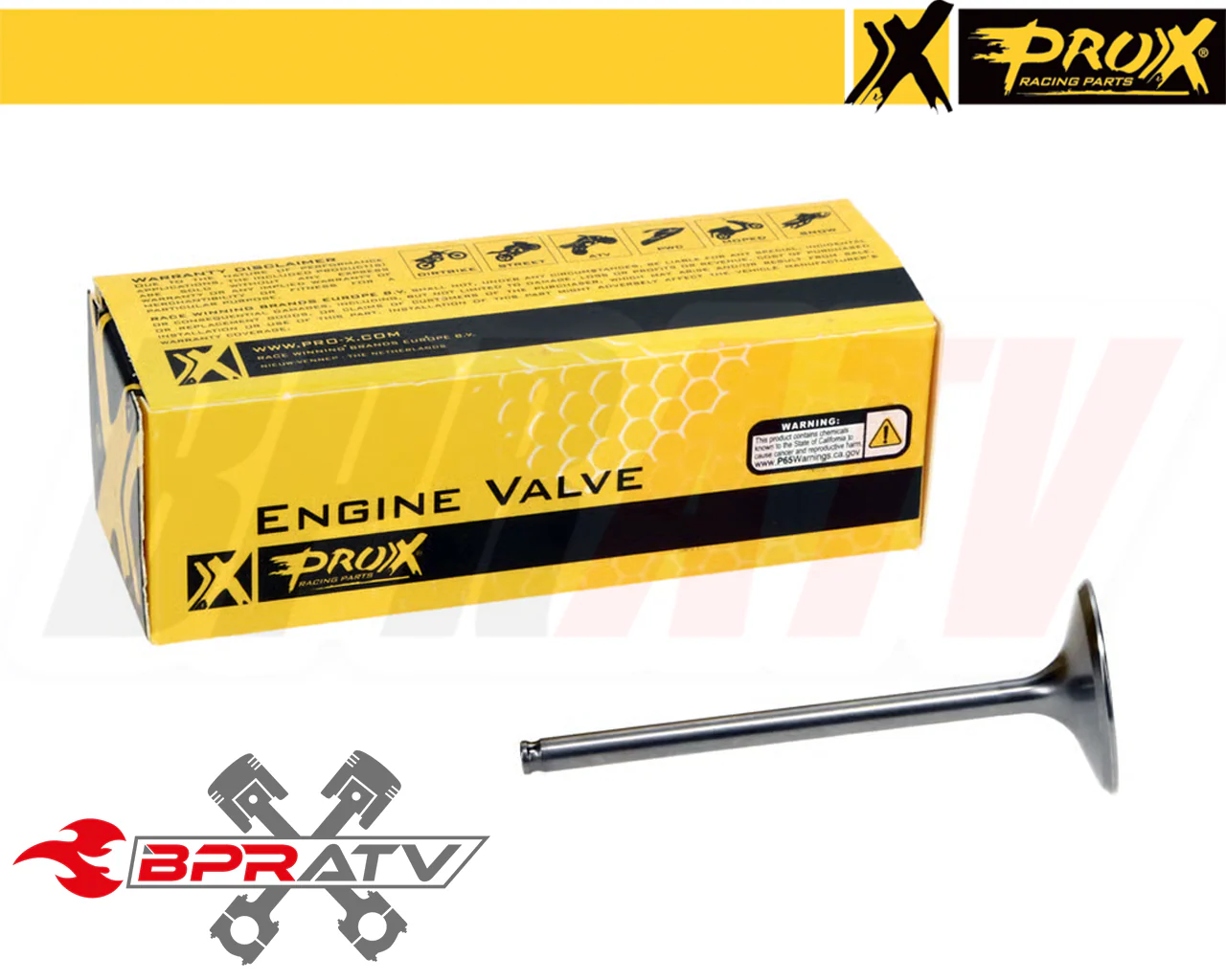 400EX 400X XR400 ProX Pro X Valves Kibblewhite Red Stem Seals Intake Exhaust Kit - Image 10