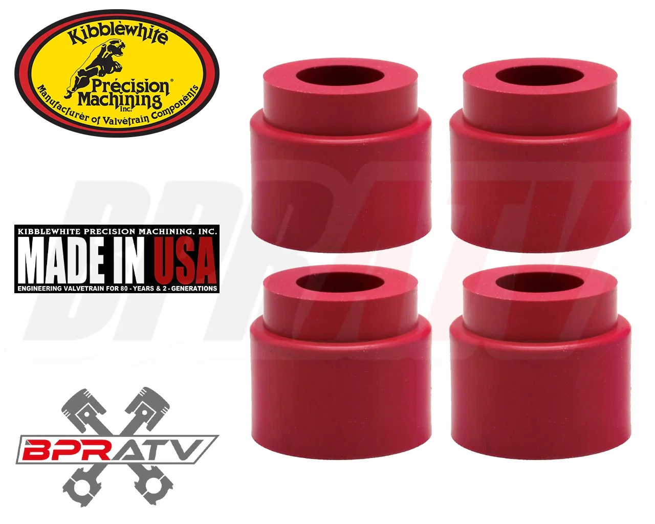 Kibblewhite Viton Valve Stem Seals Head Rebuild Norton 750 850 KPMI 71012-4 Pack - Image 3