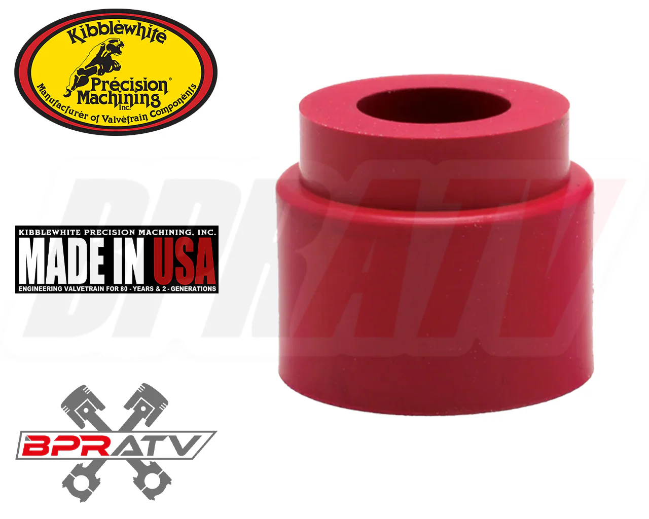 71-76 Triumph TRIDENT Kibblewhite RED Viton Valve Stem Seals 71012-4 Set of Four - Image 7