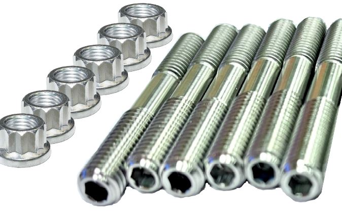 81-84 ATC250R Ti Top End Stud Bolts TITANIUM Cylinder Head Stud Bolt Kit Intake - Image 4