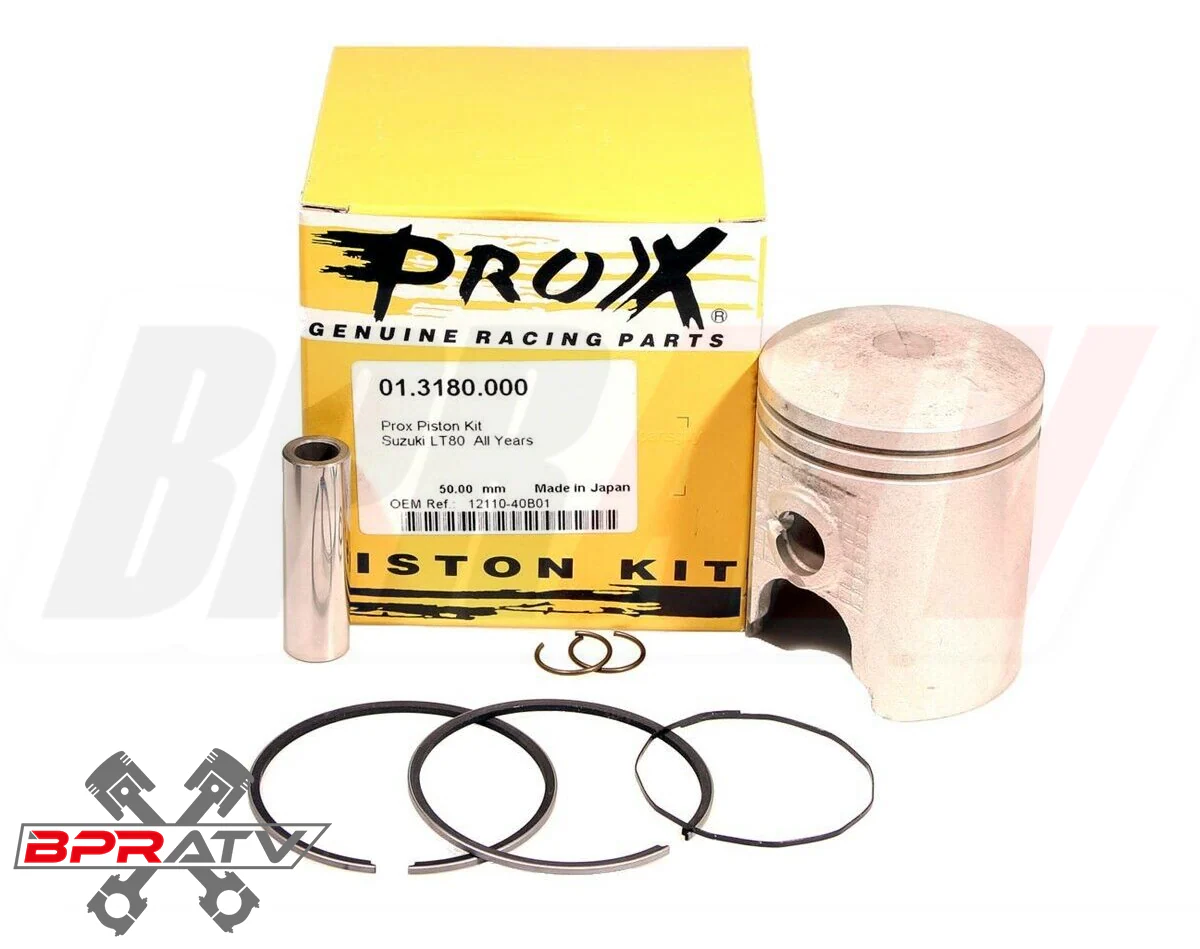 87-06 Suzuki LT80 LT 80 BPRATV Top End Rebuild Kit Pro X Piston Gaskets Cylinder - Image 8