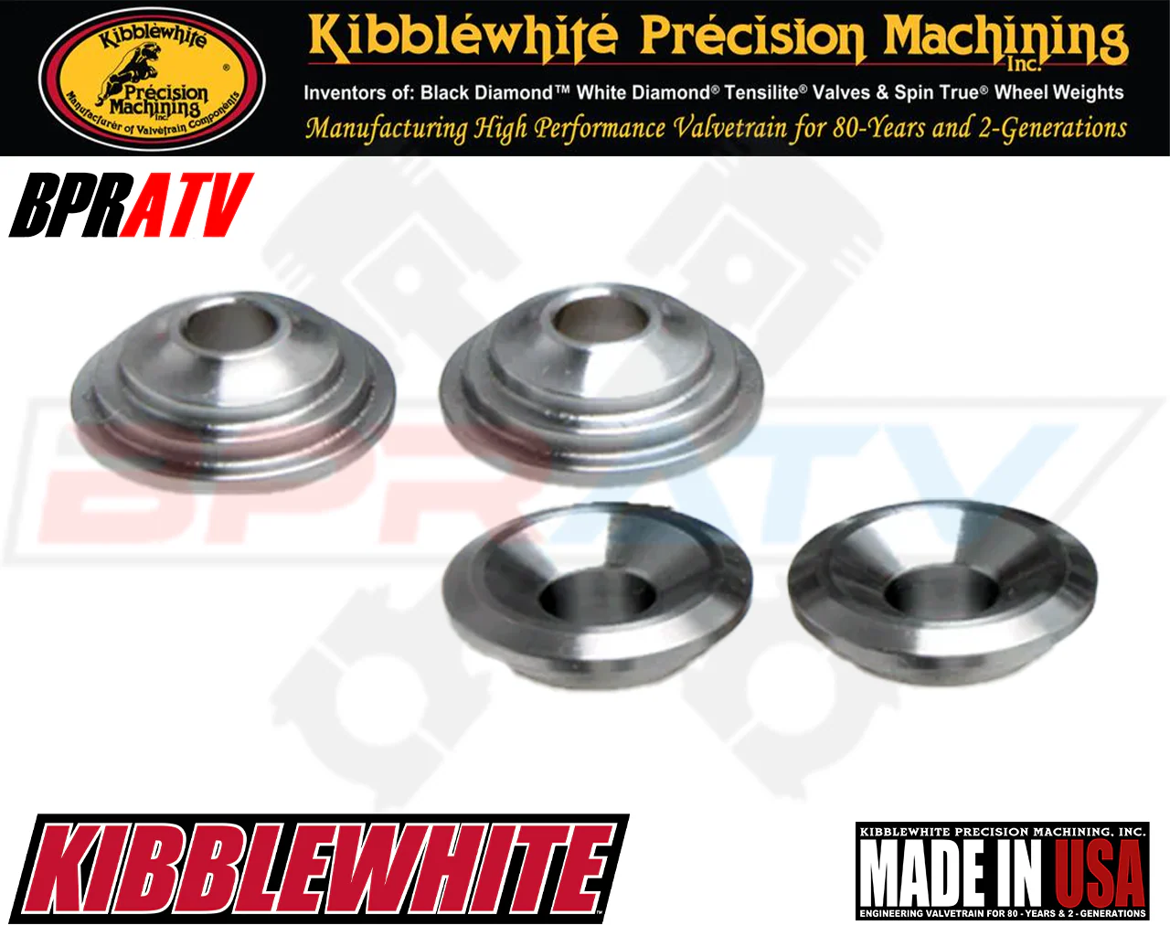 87 88 91 92 TRX250X 250X Kibblewhite Head Intake Exhaust Valves Seals Spring Kit - Image 9
