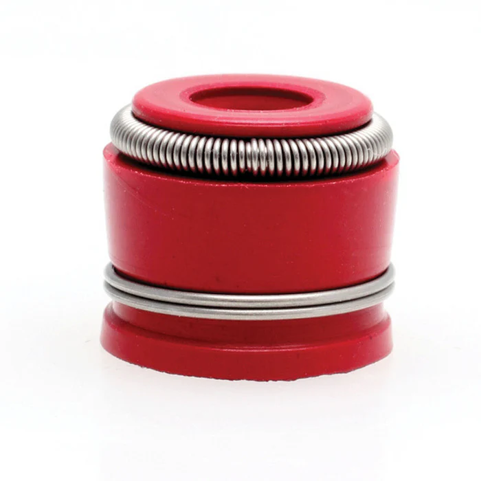 87-92 Honda TRX250X TRX 250X Head Valve Stem Guide Viton RED Seals Seal Set of 4 - Image 5