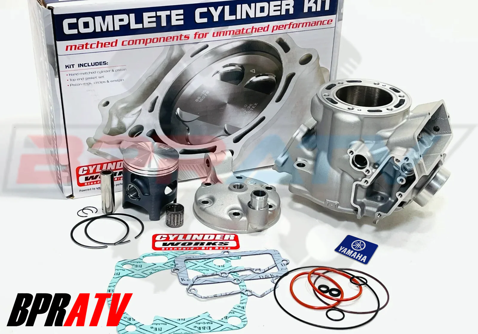 99-00 Yamaha YZ250 YZ 250 Cylinder Piston Hot Rods Crank Full Motor Rebuild Kit - Image 6