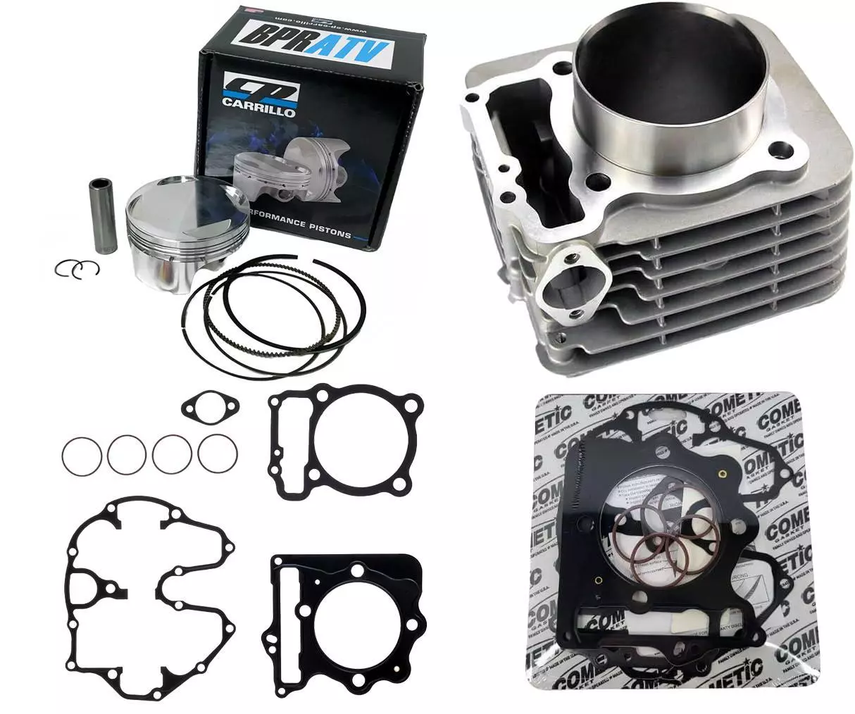 99-04 TRX400EX TRX 400EX 416 Big Bore Complete Motor Rebuild Valves Hotcams 87mm - Image 3