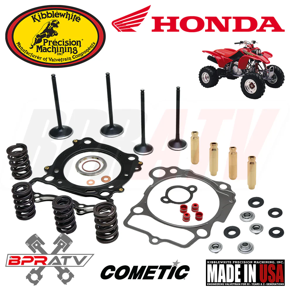 99-08 TRX 400EX Kibblewhite Valves Springs Kit Cylinder Head Service Kit Cometic - Image 14