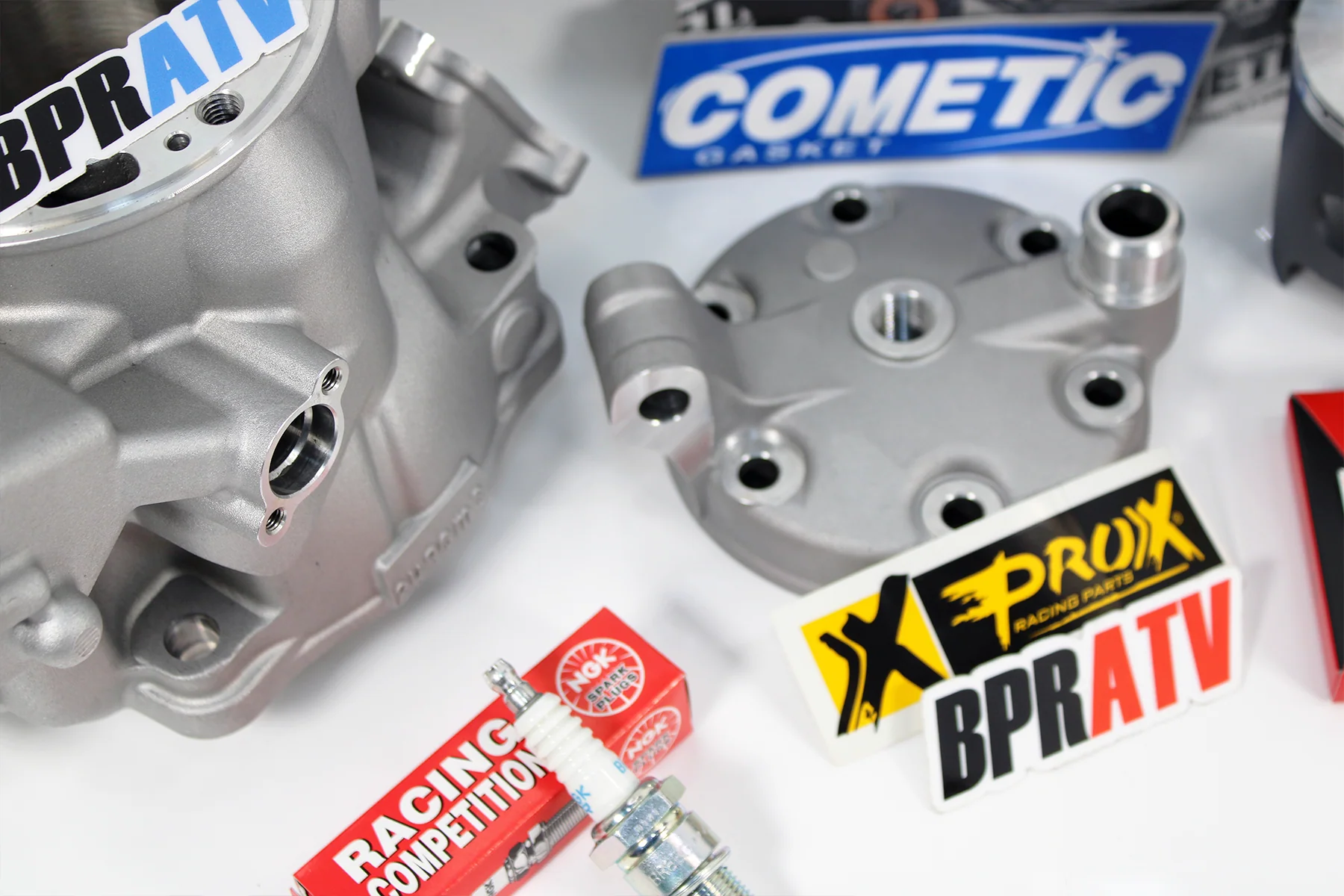99+ YZ250 YZ 250 Cylinder Kit ProX Piston Head & Cometic Gasket Top Rebuild Kit - Image 16