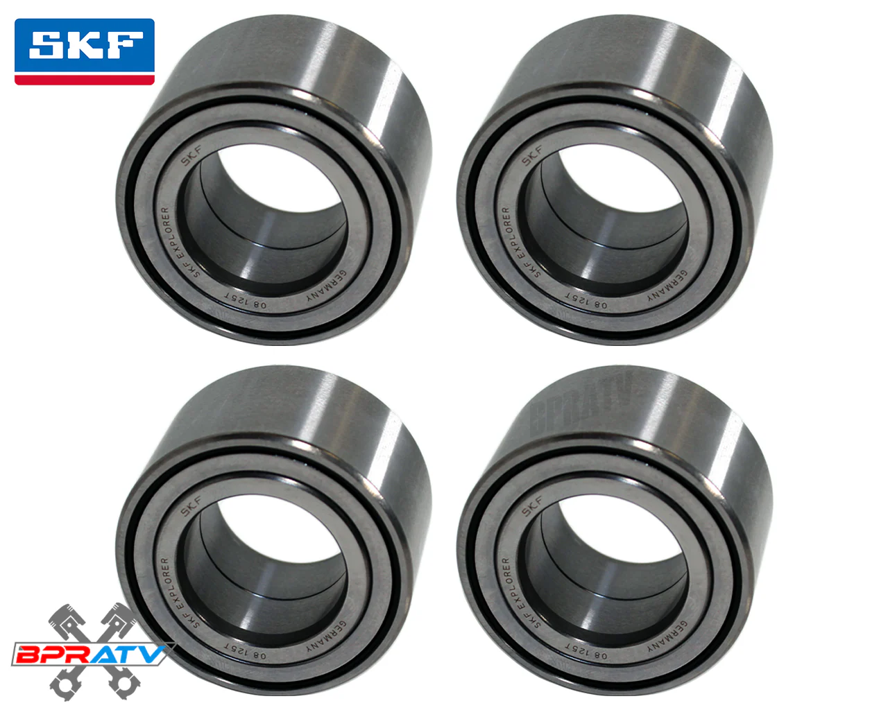 Arctic Cat 500 550 TRV Altera Front Rear Wheel Bearings Set OEM Upgrade SKF (4) - Image 13