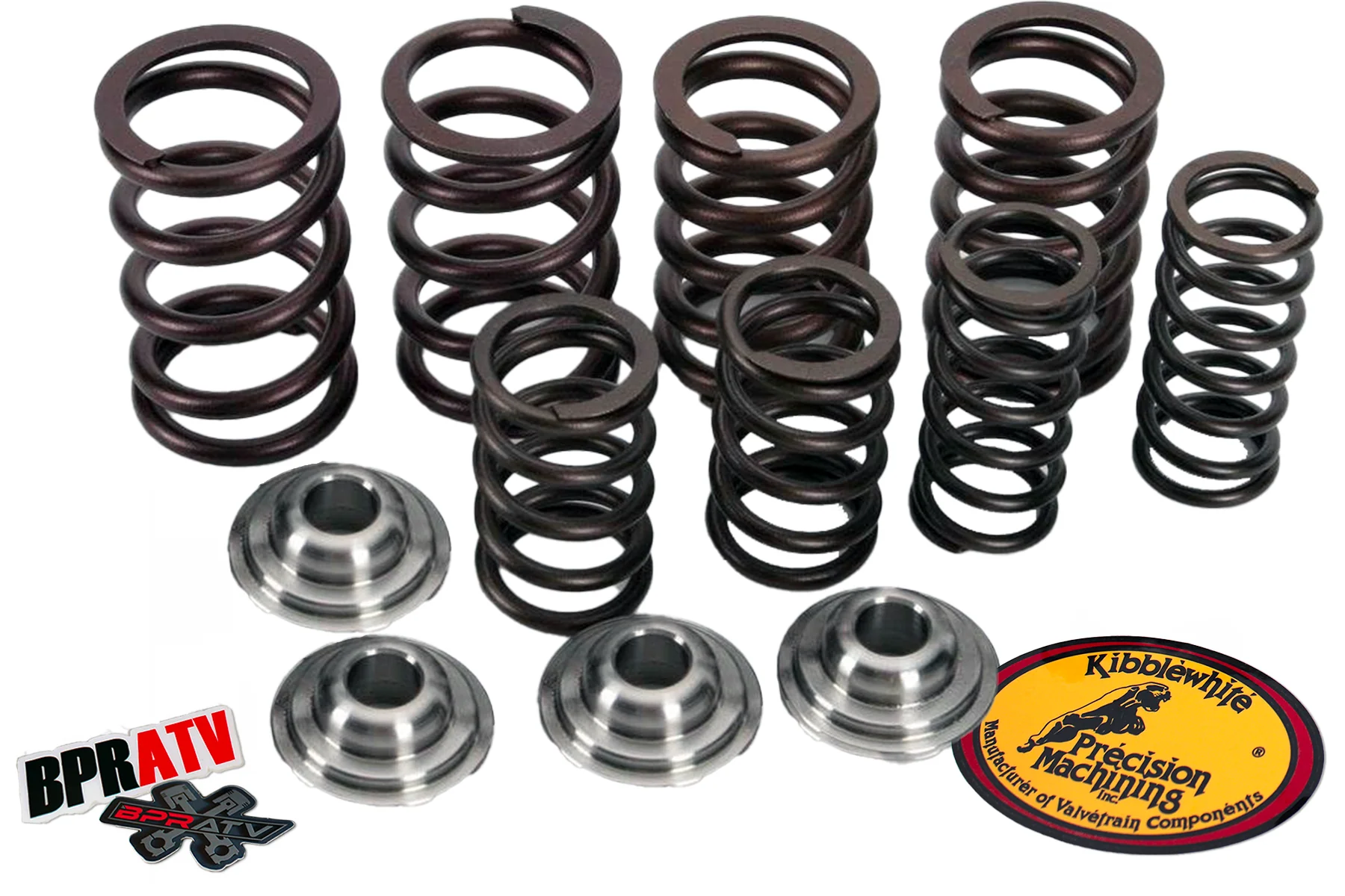 ATC350X Kibblewhite Racing Valve Spring Kit 1985 1986 Titanium Retainers Set USA - Image 8
