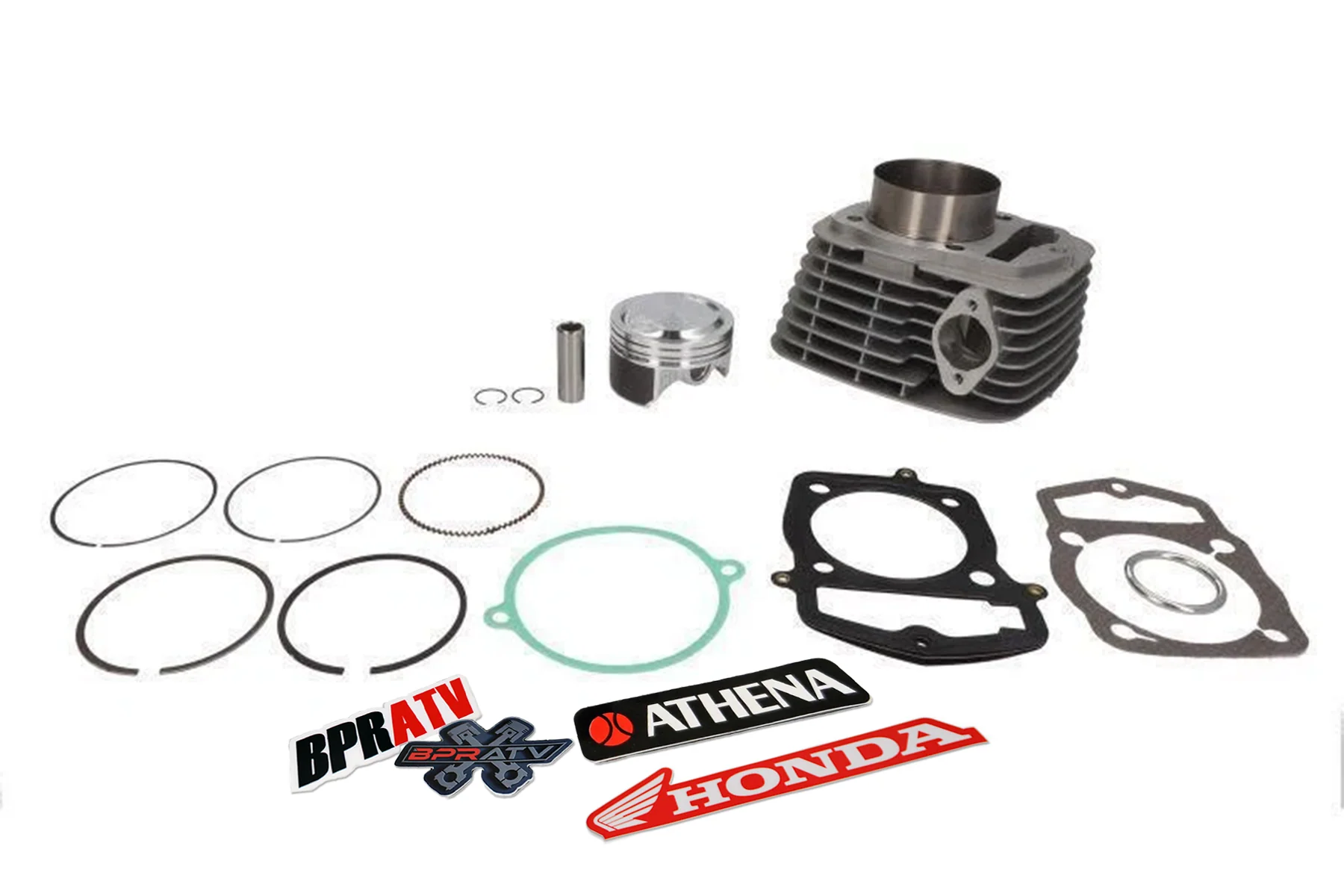 07-15 Honda CRF230F CRF 230F 67mm 233cc Athena Big Bore Cylinder Piston Top Kit - Image 5