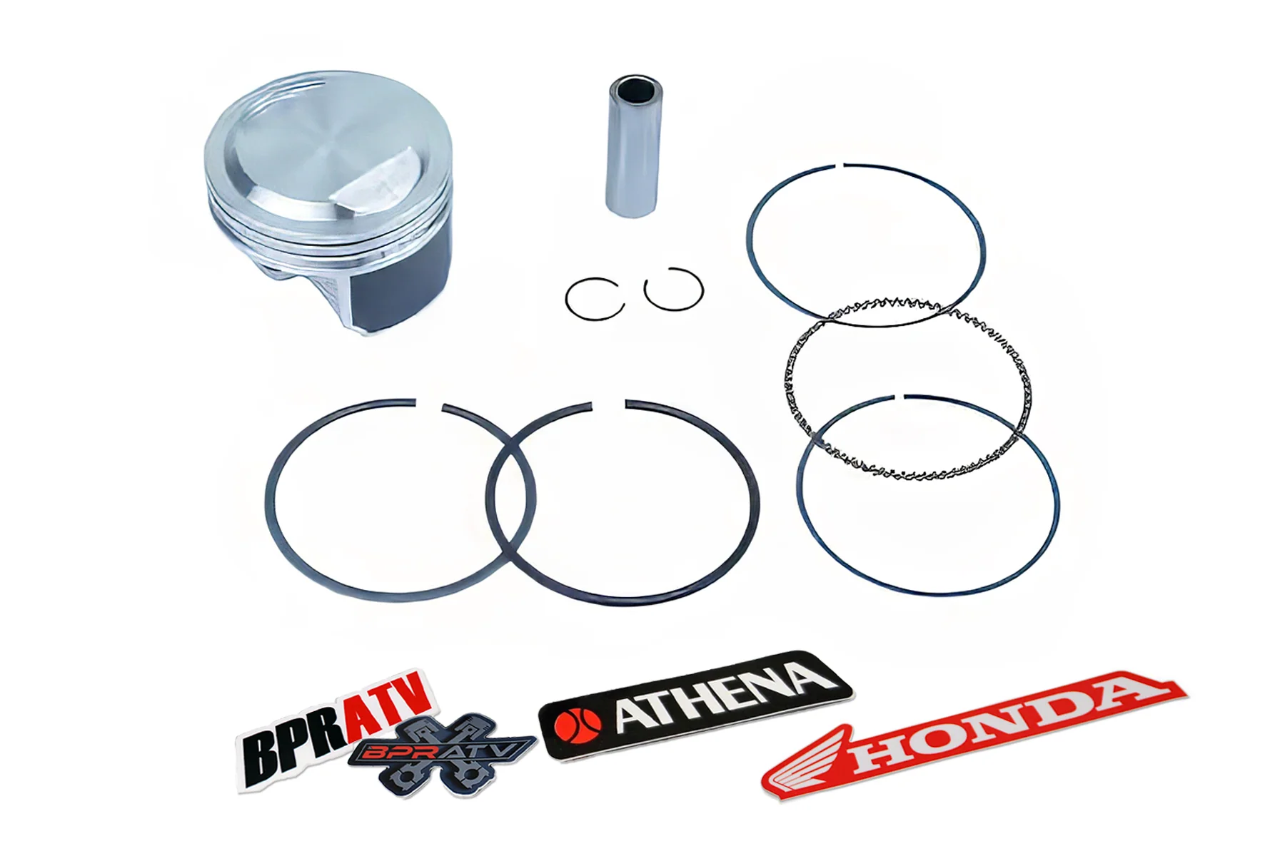 07-15 Honda CRF230F CRF 230F 67mm 233cc Athena Big Bore Cylinder Piston Top Kit - Image 7